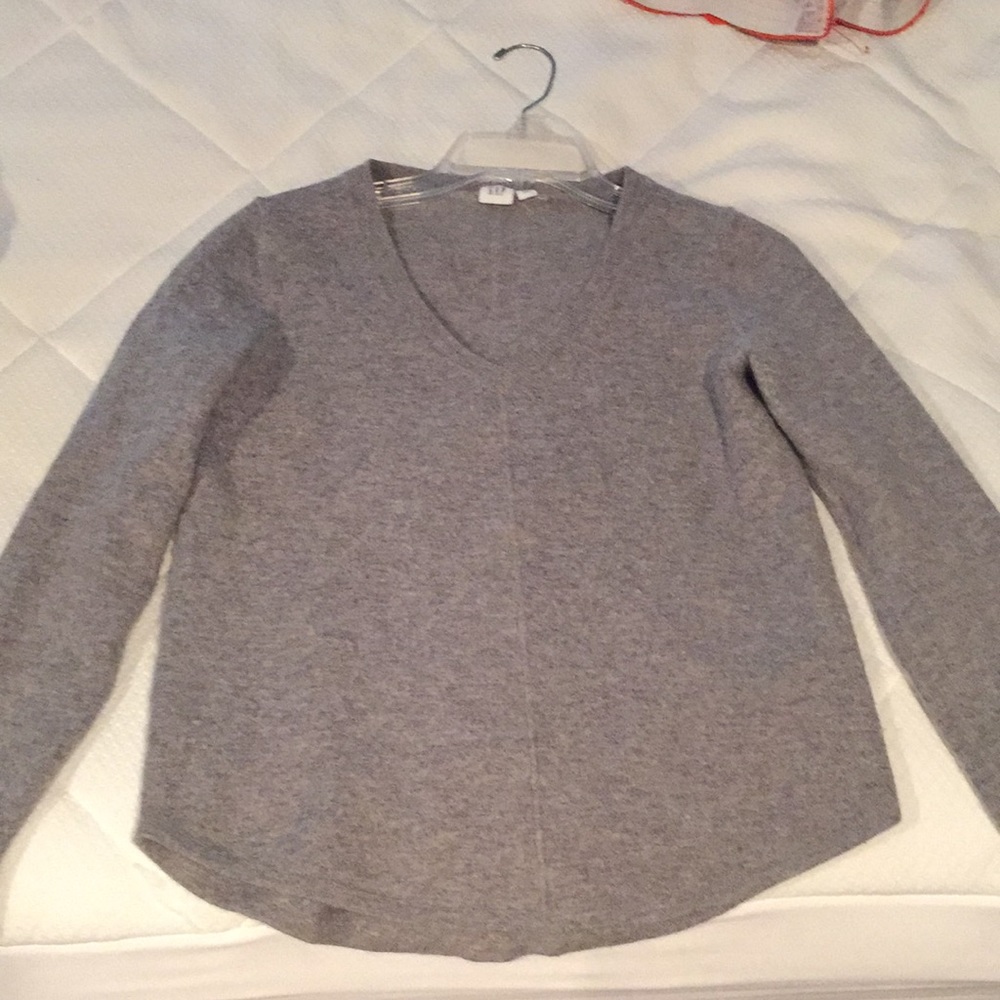 Gray sweater